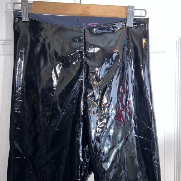 NWT COMMANDO Faux Patent Leather Legging with Perfect Control - SLG25 Sz L - Picture 4 of 9